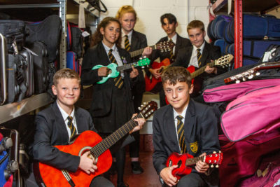 Hayle Academy guitars