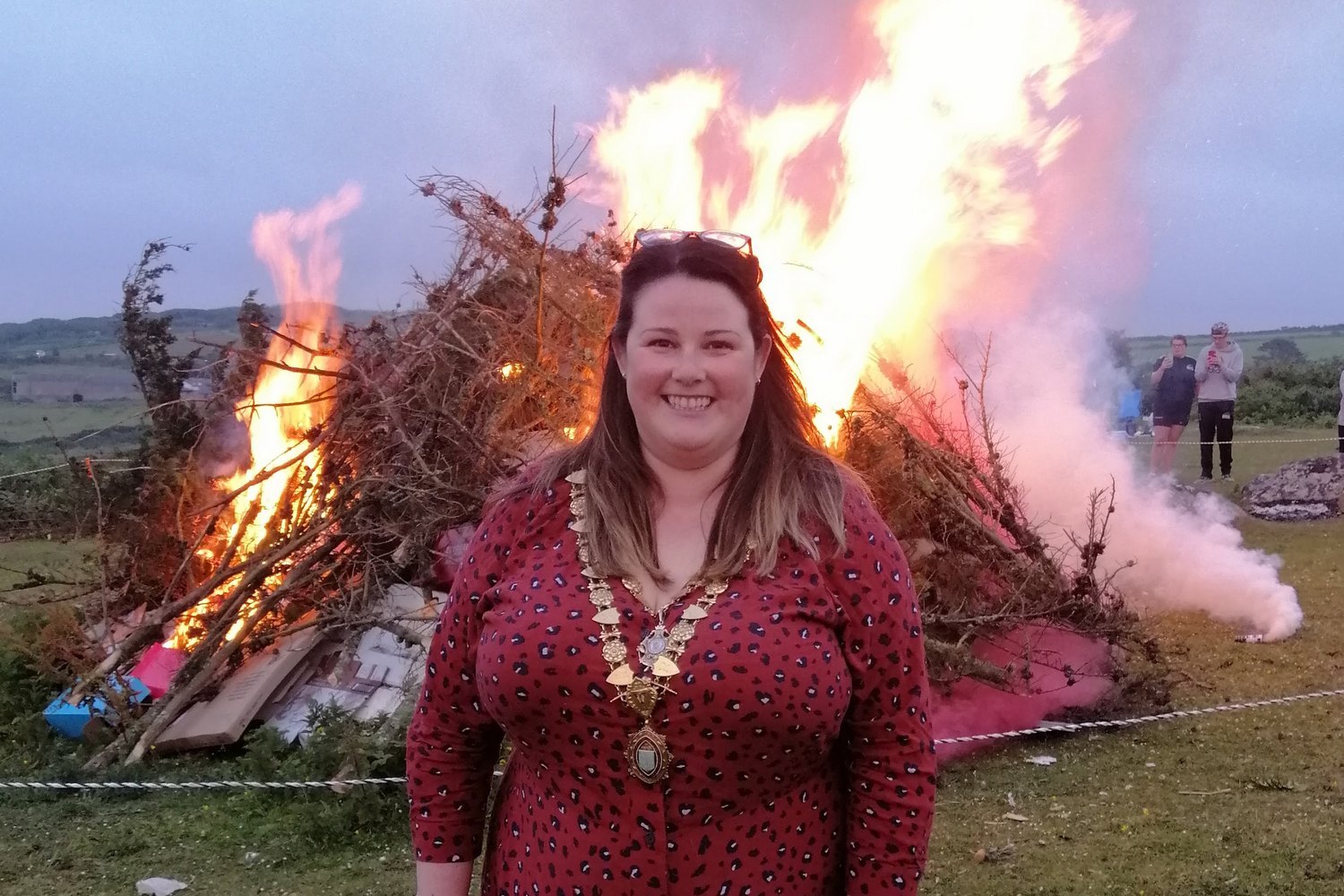Kirsty Arthur bonfire
