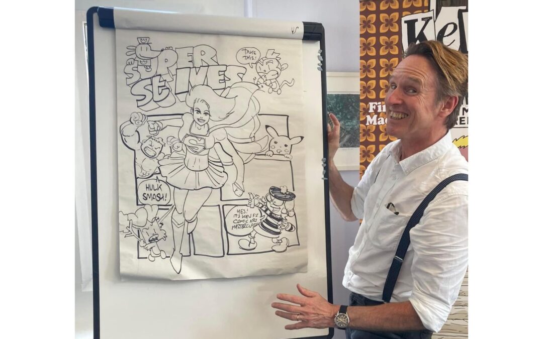 Comic art masterclass returns to The Cornerstone