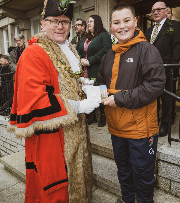 Jasper scoops the Feast Day silver ball reward