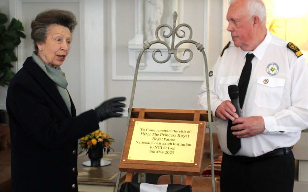 NCI welcomes The Princess Royal to St Ives