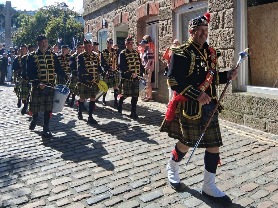 Falmouth Marine Band get festival under way