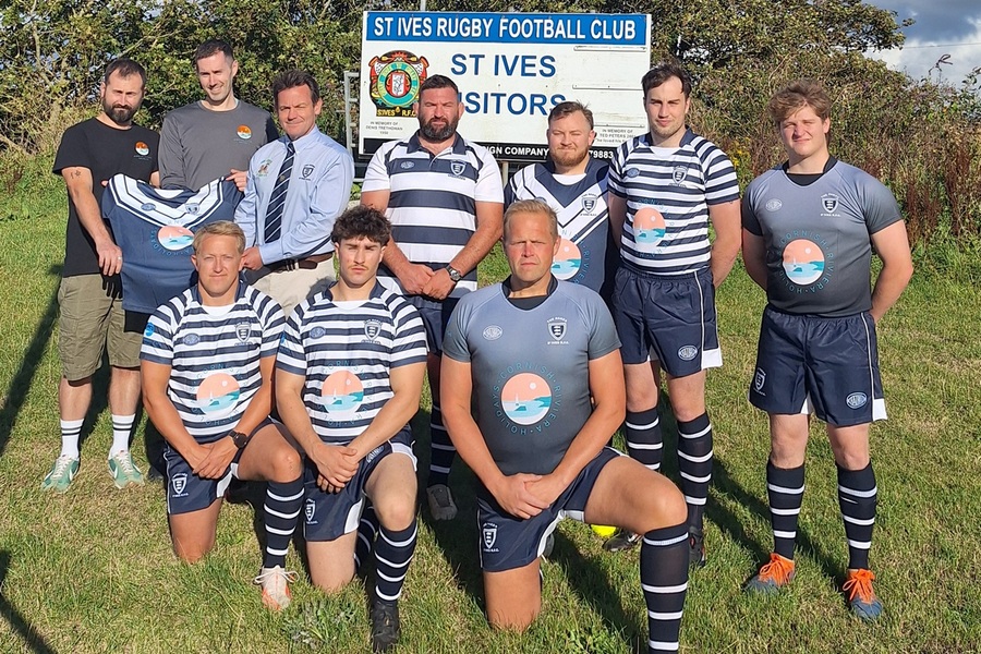St Ives RFC new kit
