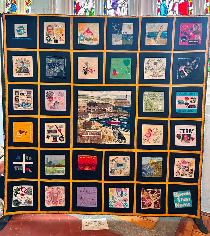 Suicide Memorial Quilt