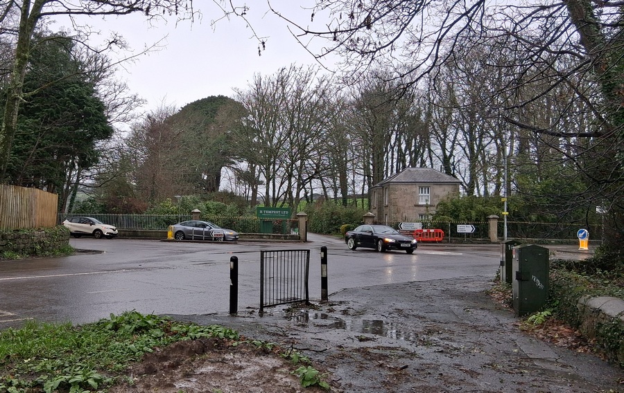 Changes at Lelant roundabout to aid traffic flow