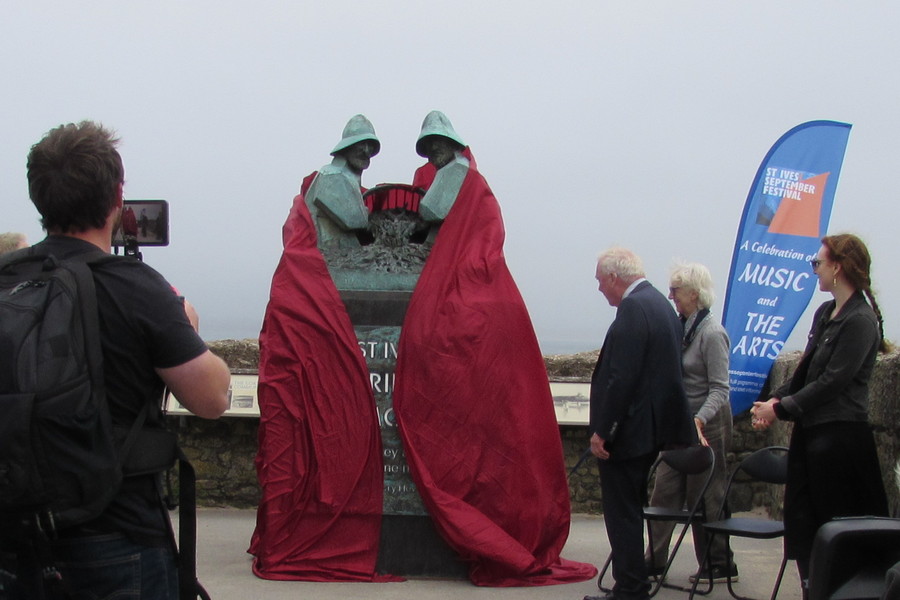 Official unveiling for the Mariners Memorial